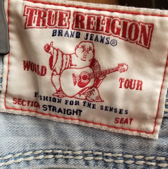 Two pairs of mens jeans. One true religion & One 7 for all man kind. - Picture 10 of 10